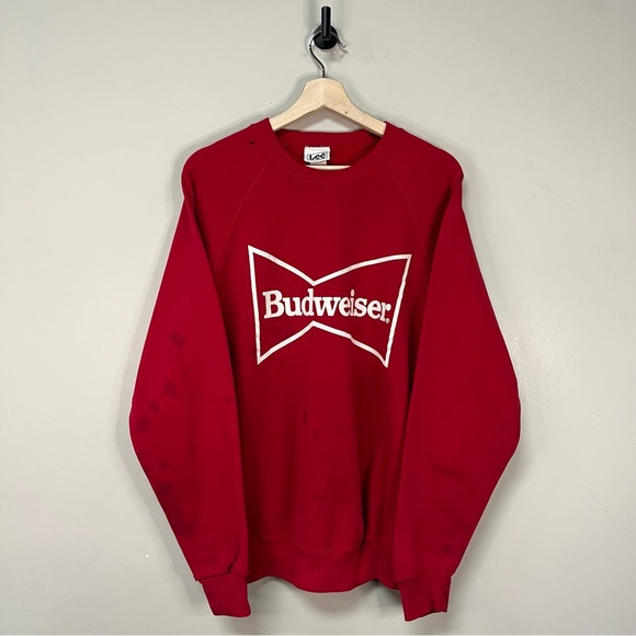 Budweiser Other - Vintage Distressed Budweiser Sweatshirt